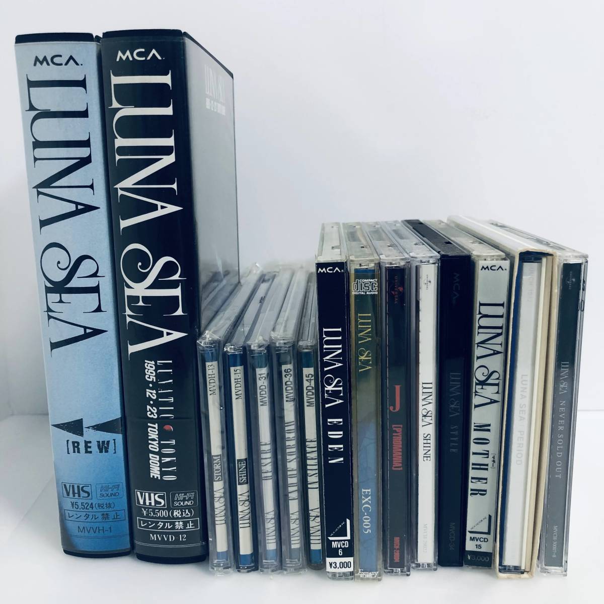 ファン必見☆⭐︎LUNA SEA★　レア貴重VHS 3本セット　激美品☆状態◎ LUNA SEA ビデオテープ （買取】LUNA SEA(ルナシー) ポスター