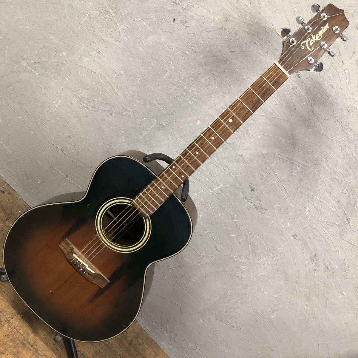 Takamine ミニギター T-P1 TBSサンバースト タカミネ T-P1 TBS アコースティックギター パーラースタイルの