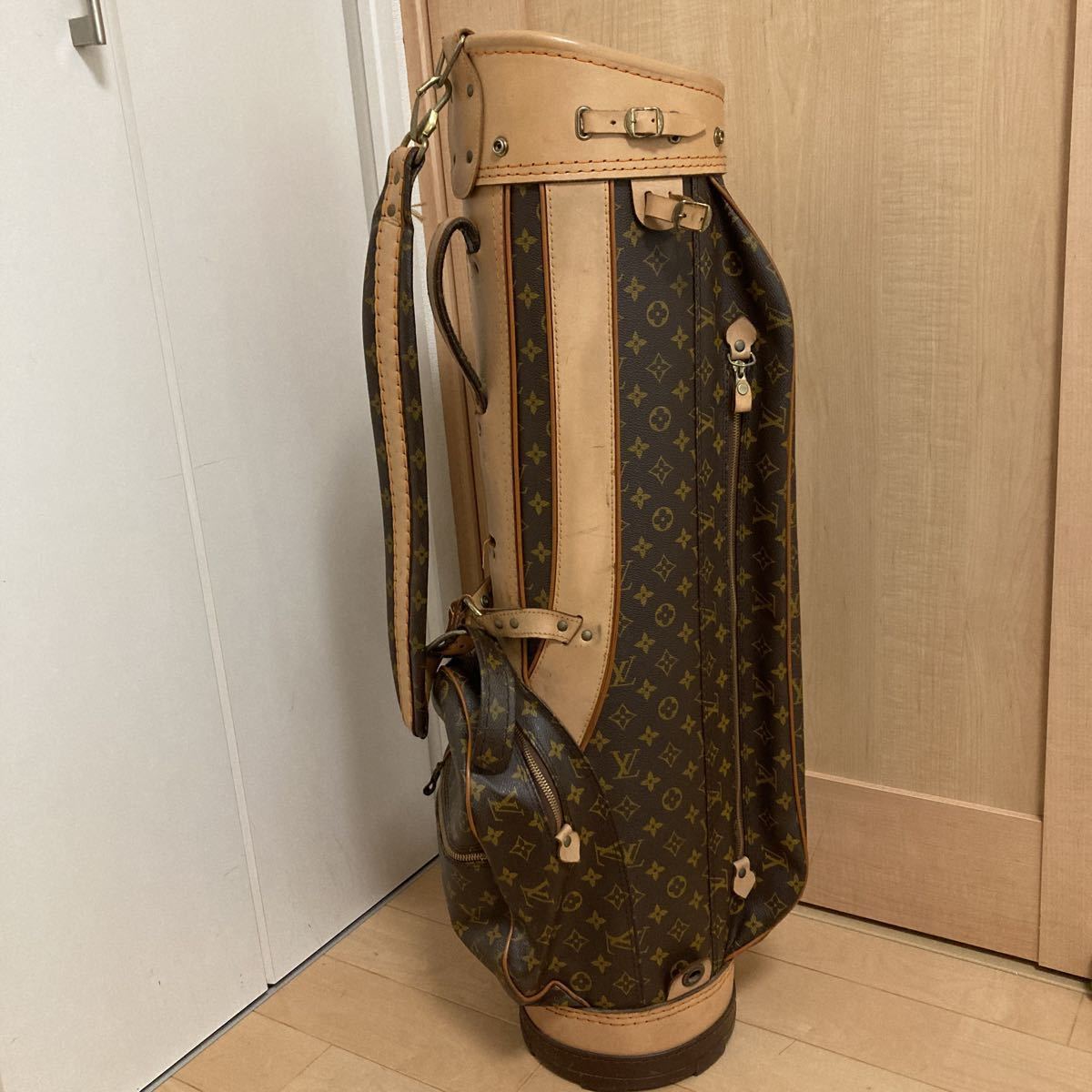LOUIS VUITTON ゴルフバッグ キャディバッグ ルイヴィトン の落札情報詳細 ヤフオク落札価格情報 オークフリー