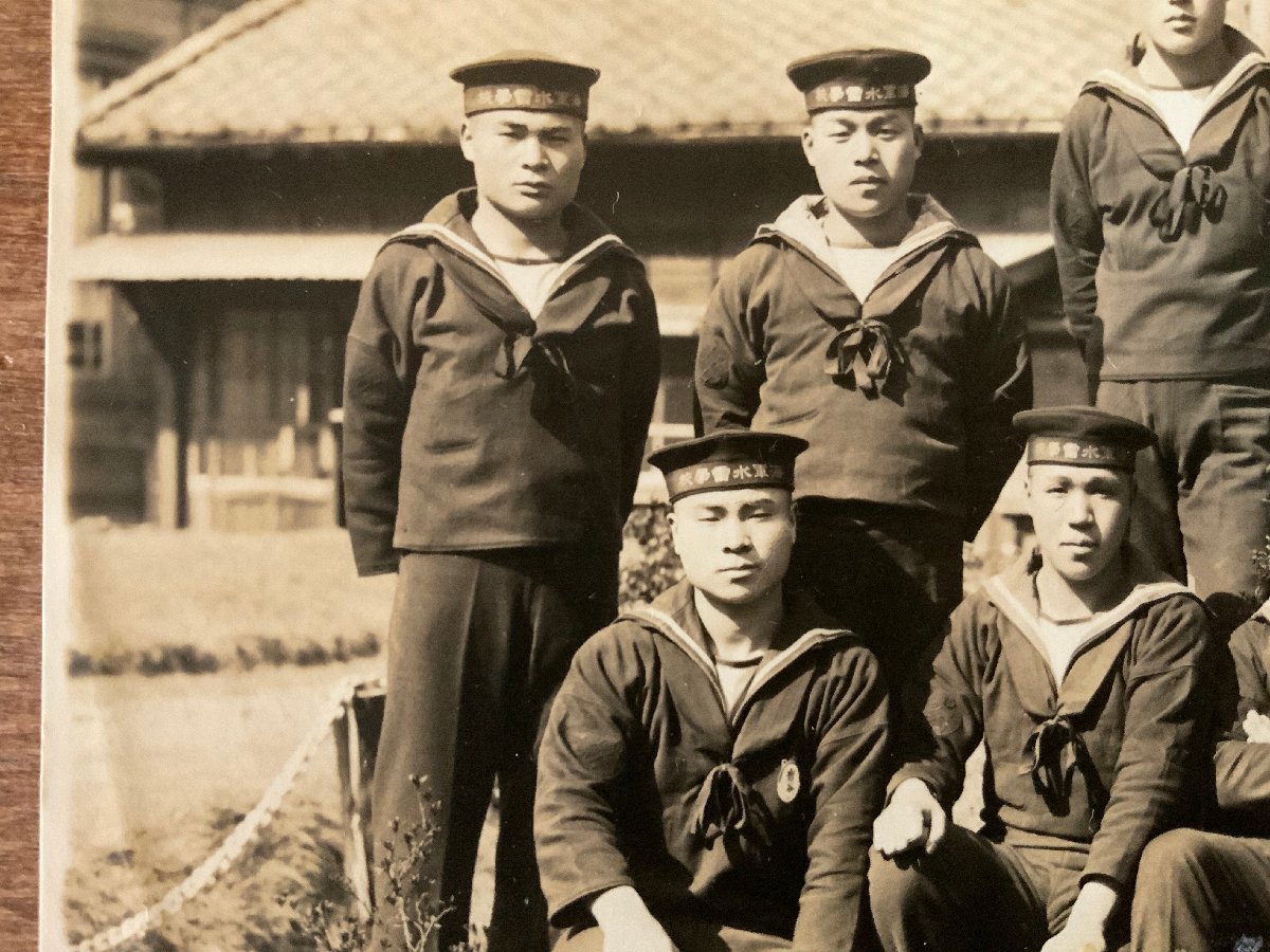 傷や汚れあり】PA-8343 □送料無料□ 旧日本軍 海軍 海軍水雷学校 軍隊