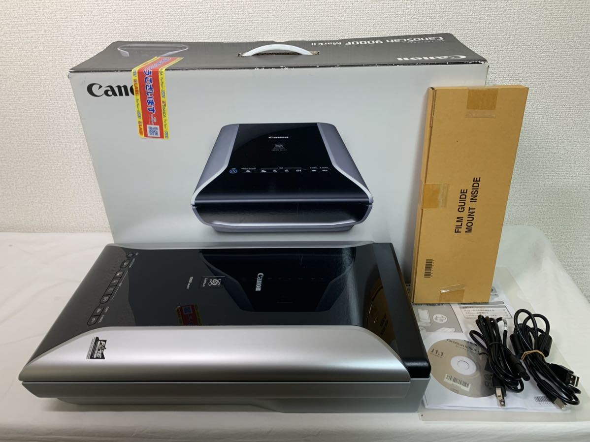 Canonスキャナー CanoScan 9000F Mark II 動作品