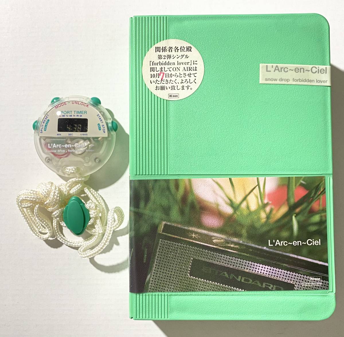 プロモーション用ラルクアンシエル forbiden lover カセット
