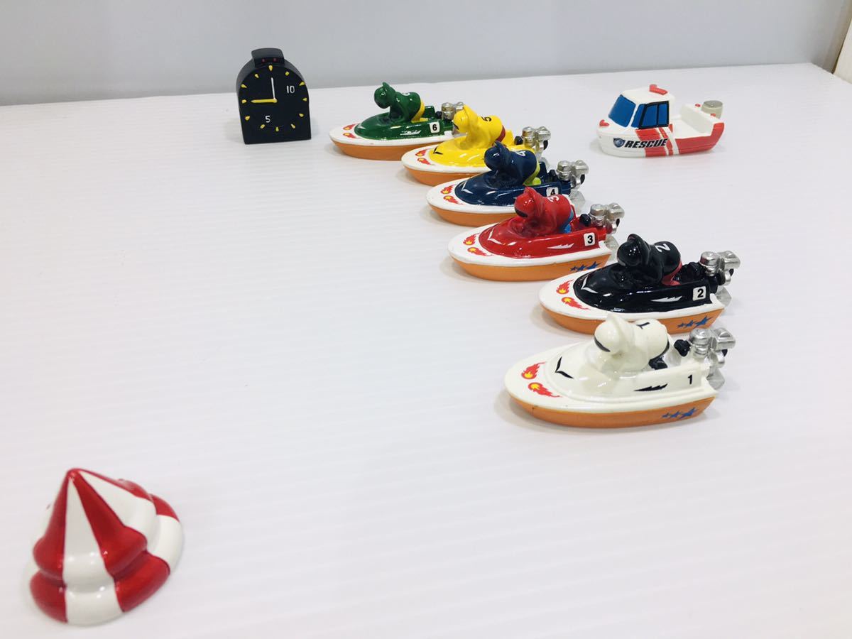目立った傷や汚れなし】競艇 ボートレース マグネット グッズ 6艇