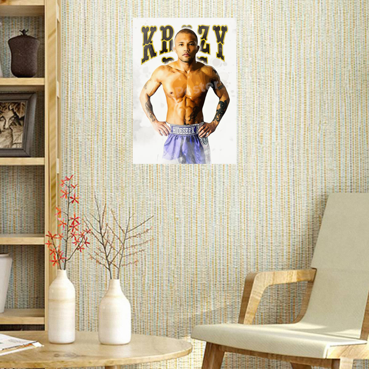 山本KID ポスター 絵 ステッカー krazy bee 山本KID ポスター 絵