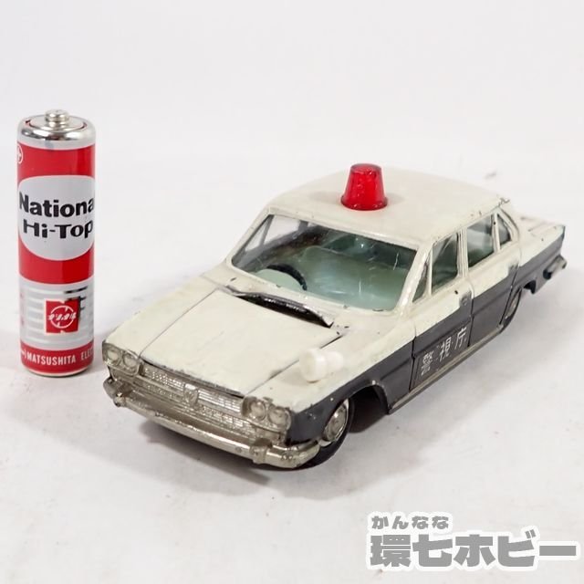 ジャンク 当時物 ヨネザワ POLICE CAR ブリキ 電池式 ポリスカー 電動 パトカー 米澤玩具 日本製 昭和レトロ 札幌市 白石区 東札幌 ジャンク 当時物 ヨネザワ POLICE CAR ブリキ 電池式 ポリスカー 電動