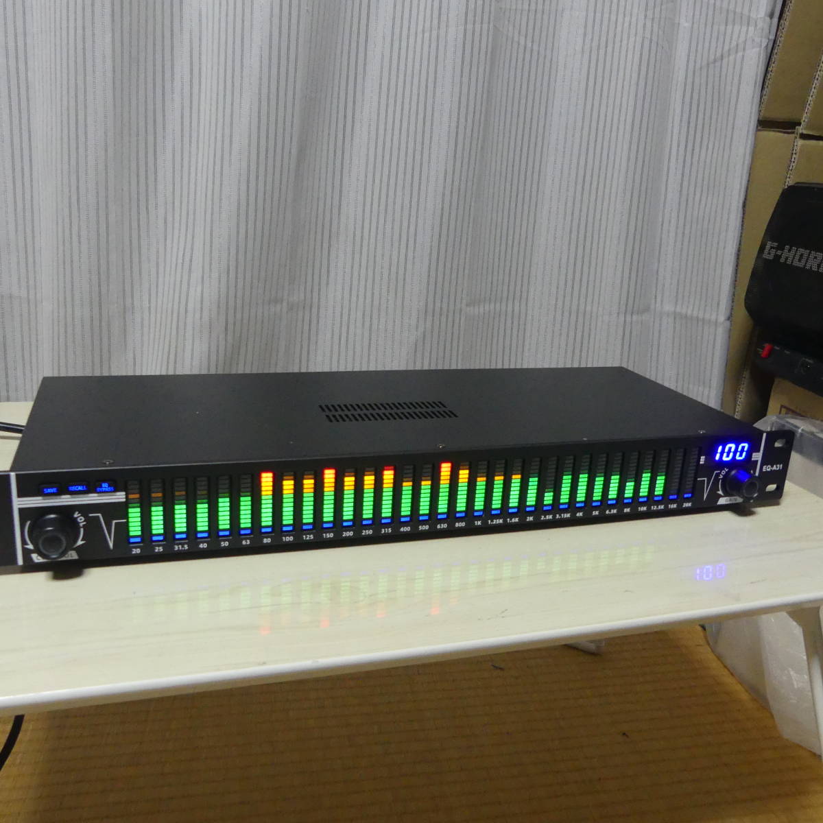 ONKYO PE-77X オンキョー 左右独立7バンドグラフィック