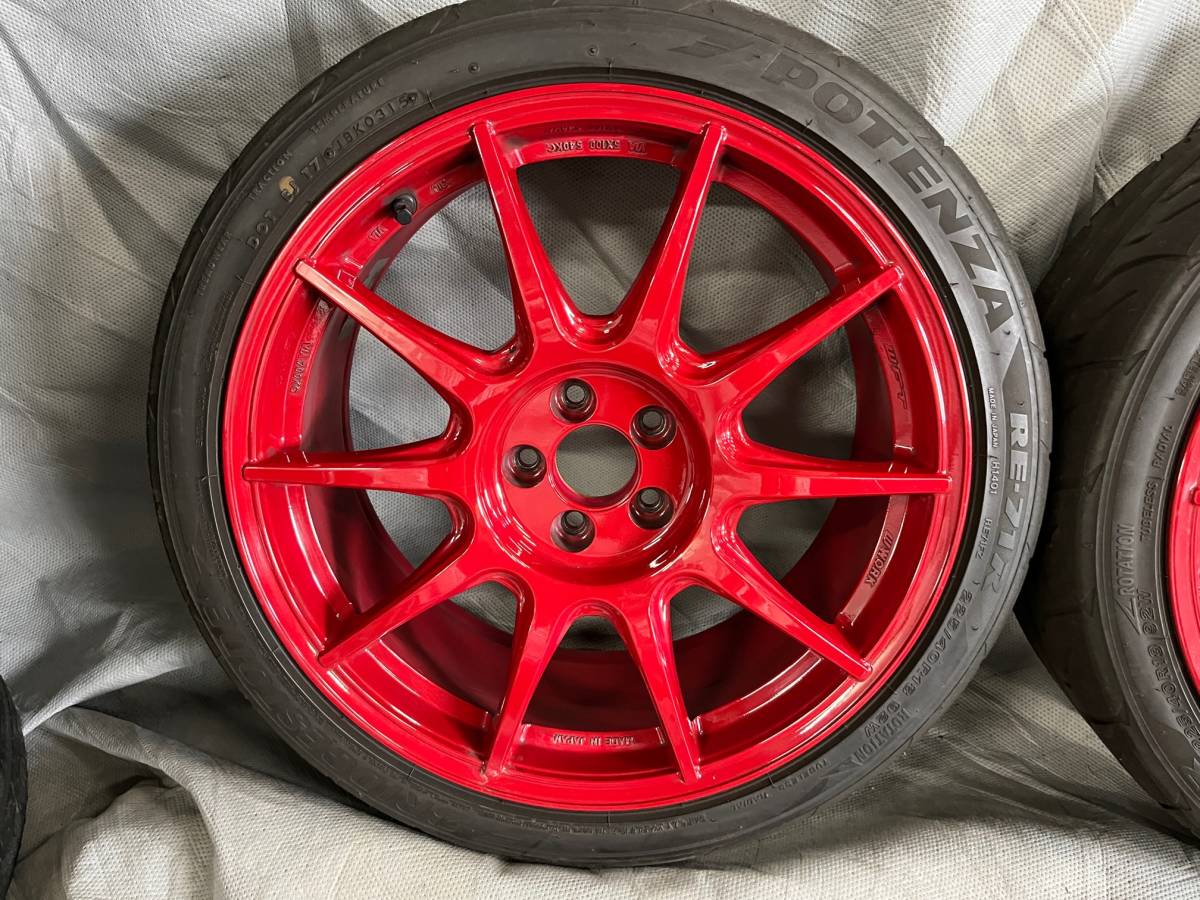 OZ レーシング ホイール 18インチ 8j pcd100 22540R18（やや傷や汚れあり】【ワーク】【work】 M・C・O M.C.O  Racing CS 18インチ 8.0j 8j off ＋47 PCD 100 5H 【2本セット】RE-71R 225 40 R18の落札情報詳細  - ヤフオク落札価格検索 オークフリー）