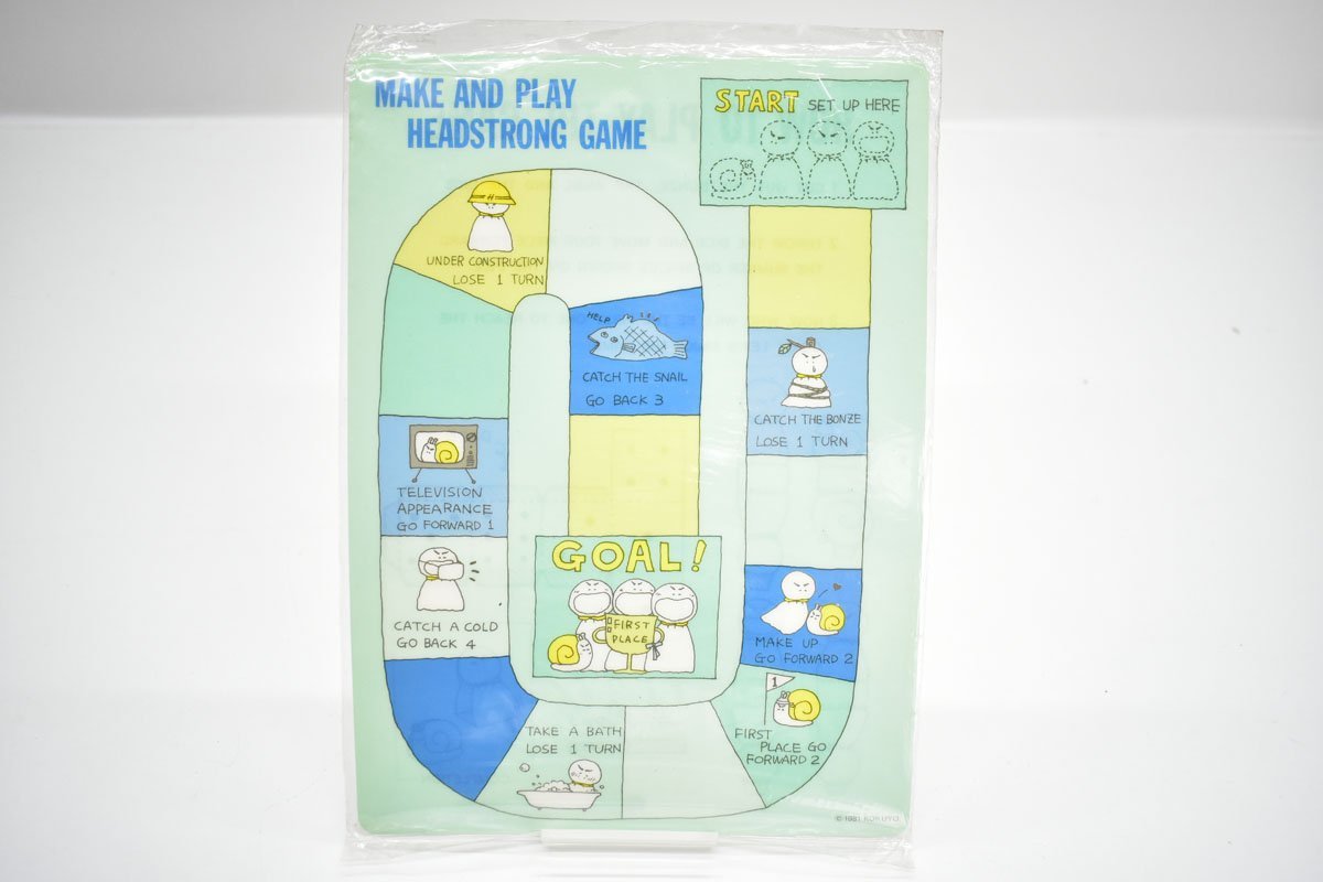希少　レトロファンシー　ヘッドストロングボンズ　ポーチ　未使用品　KOKUYO 昭和レトロ ファンシー 雑貨・【激レア】ヘッドストロングボンズ