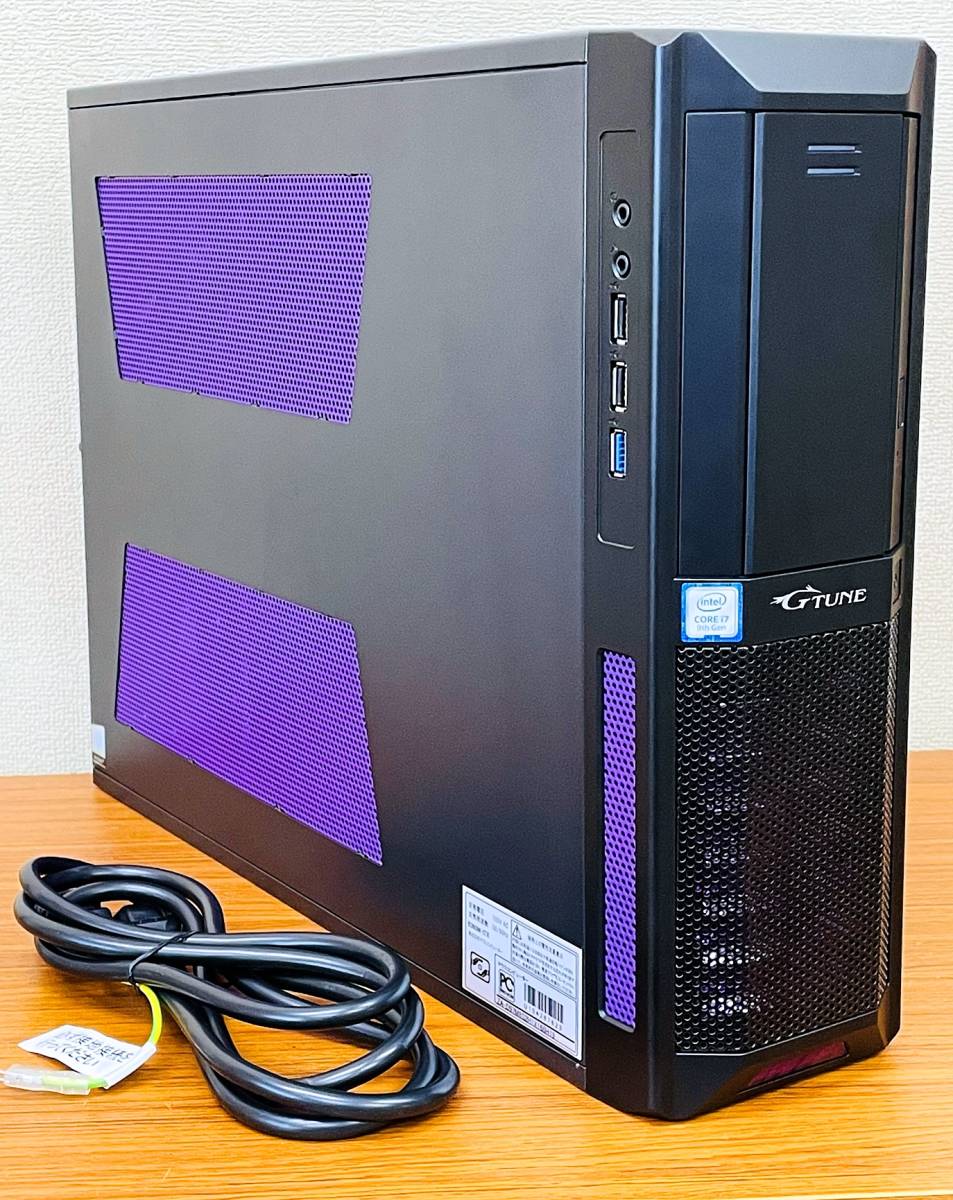 i7-9700 1660Super M.2SSD スリム ゲーミングPC