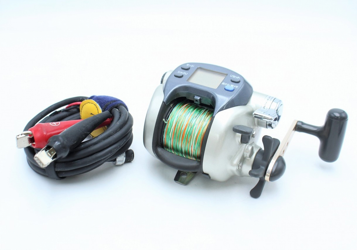 【やや傷や汚れあり】【行董】Daiwa ダイワ SUPER TANACOM-S 500W スーパータナコンS 電動リール 釣具 釣り用品 ...