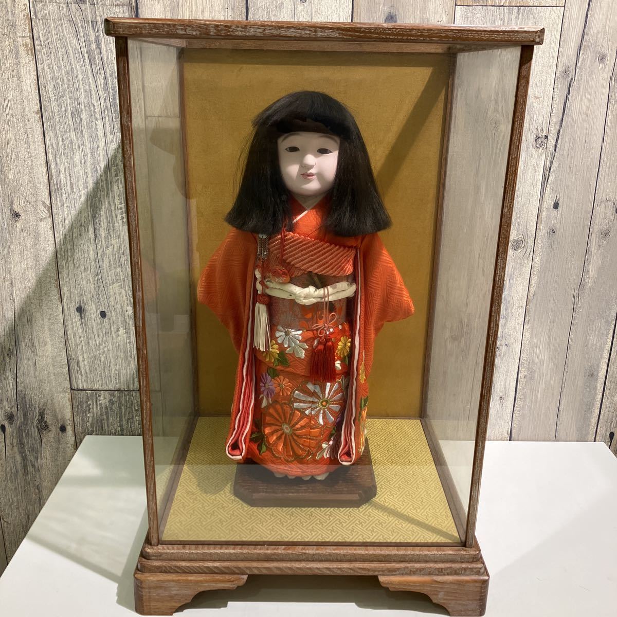 即決！◇ 大型 77cm 明治 抱き人形 ◇ 市松人形