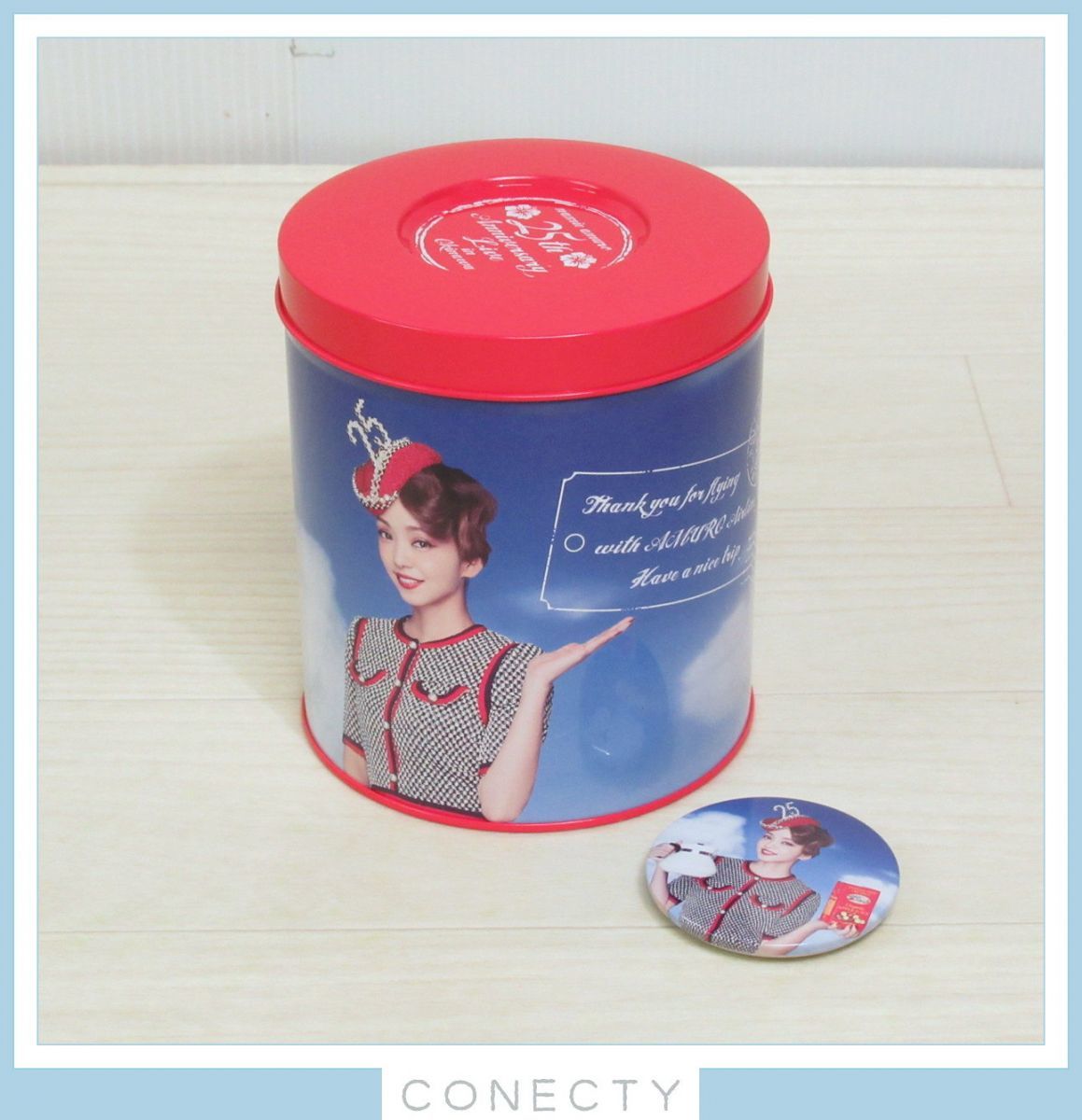 安室奈美恵  沖縄 ちんすこう缶 finally 貯金箱 安室奈美恵 25周年 anniversary 沖縄 限定 ちんすこう缶