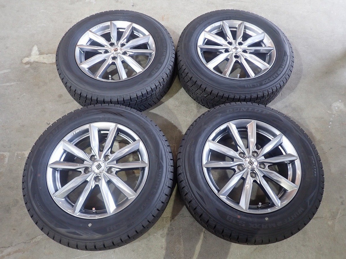 【目立った傷や汚れなし】超美品 19インチ RAV4 純正 トヨタ 7.5J+40 5H114.3 235/55R19 ヨコハマ AVID ...