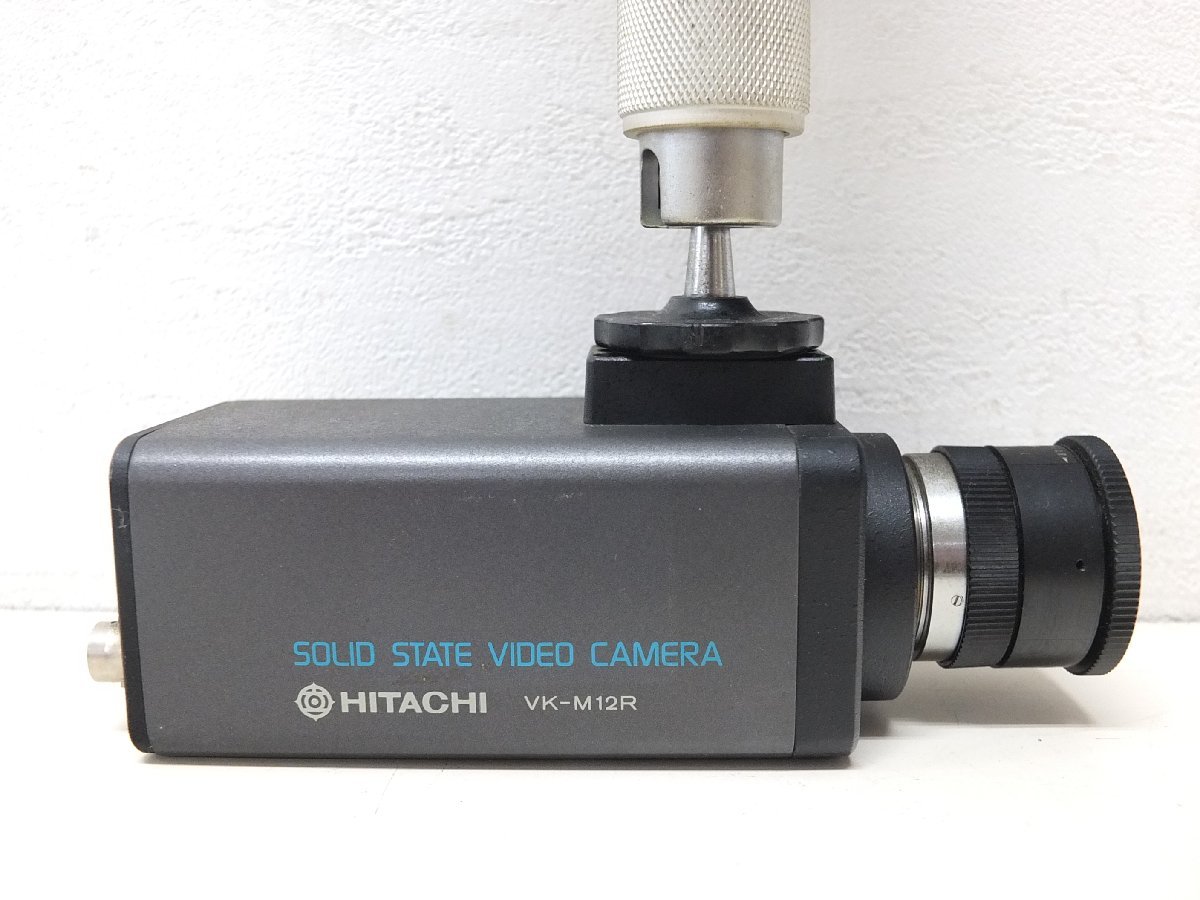 傷や汚れあり】日立/HITACHI VK-M12R SOLID STATE VIDEO CAMERA 防犯