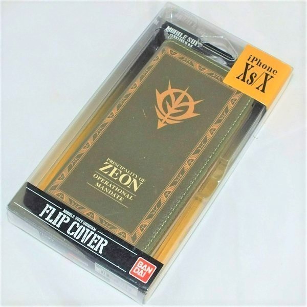 81b Stpo 1 Alternative 【未使用】131 【即決600円/送料無料】機動戦士ガンダム《iPhoneXs/X対応 フリップカバー》GD-81B(ジオン公国作戦指令書)★