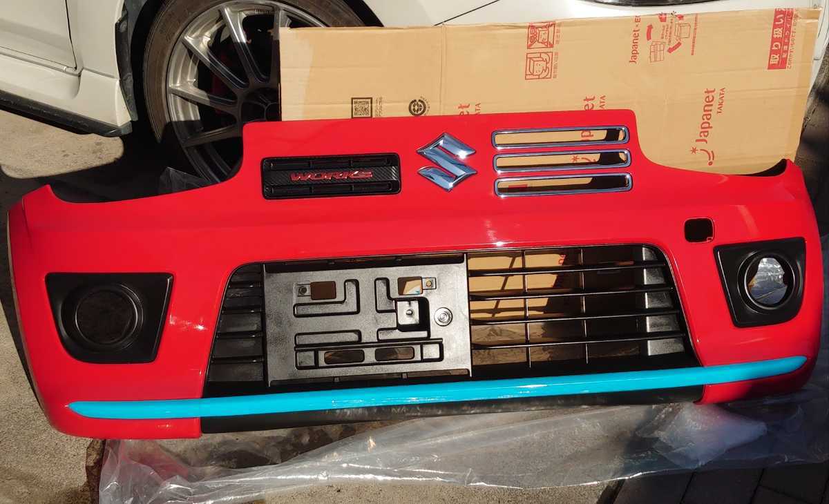 HA36S アルトターボRS 純正フロントバンパー