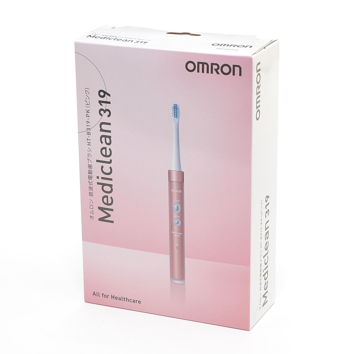 オムロン 電動歯ブラシ（ピンク）OMRON Mediclean（メディ