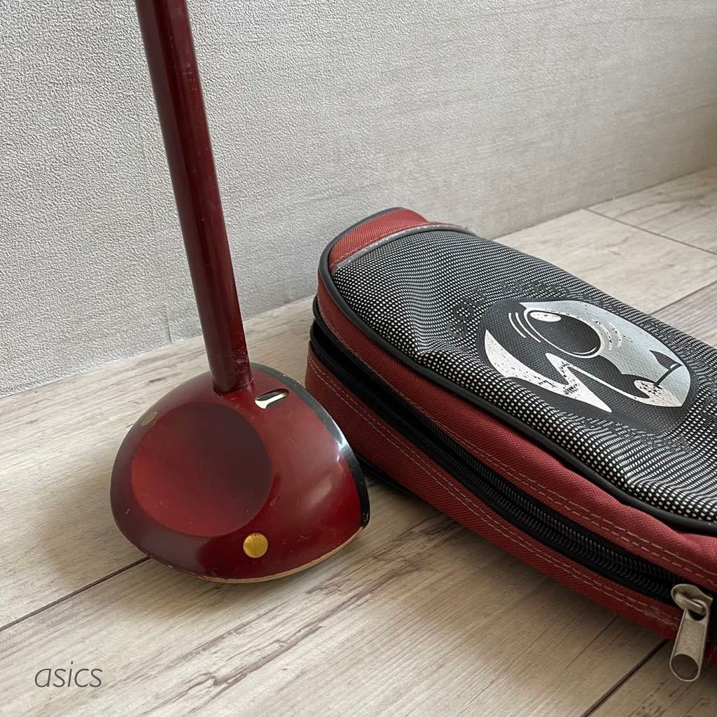 【傷や汚れあり】アシックス パークゴルフ クラブ Back Cavity CW5 PGG024 カーボン 右利 カナディアン メープル