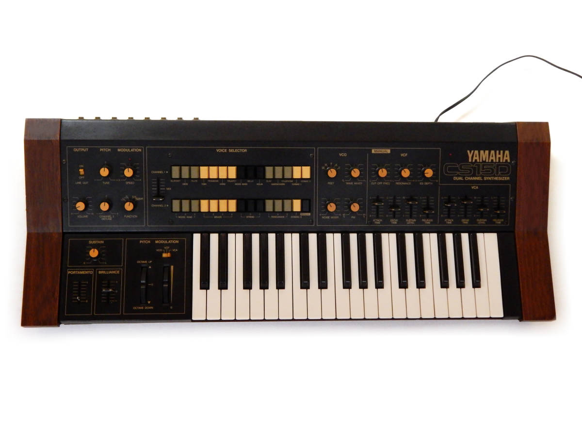 YAMAHA アナログシンセサイザー CS15D ジャンク 鍵盤楽器