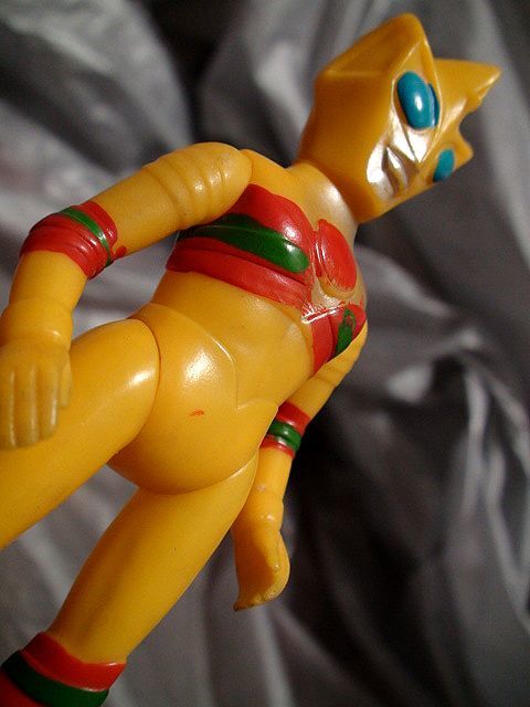 トリプルファイター ソフビ 当時物 1972