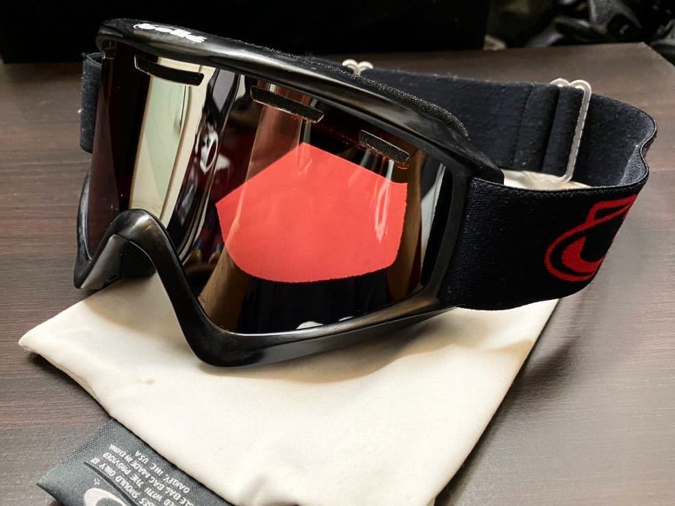 【傷や汚れあり】【bolle'】 ボレー スキー スノボード ゴーグル ブラック オークリーの収納袋付 中古品 の落札情報詳細 ヤフオク落札