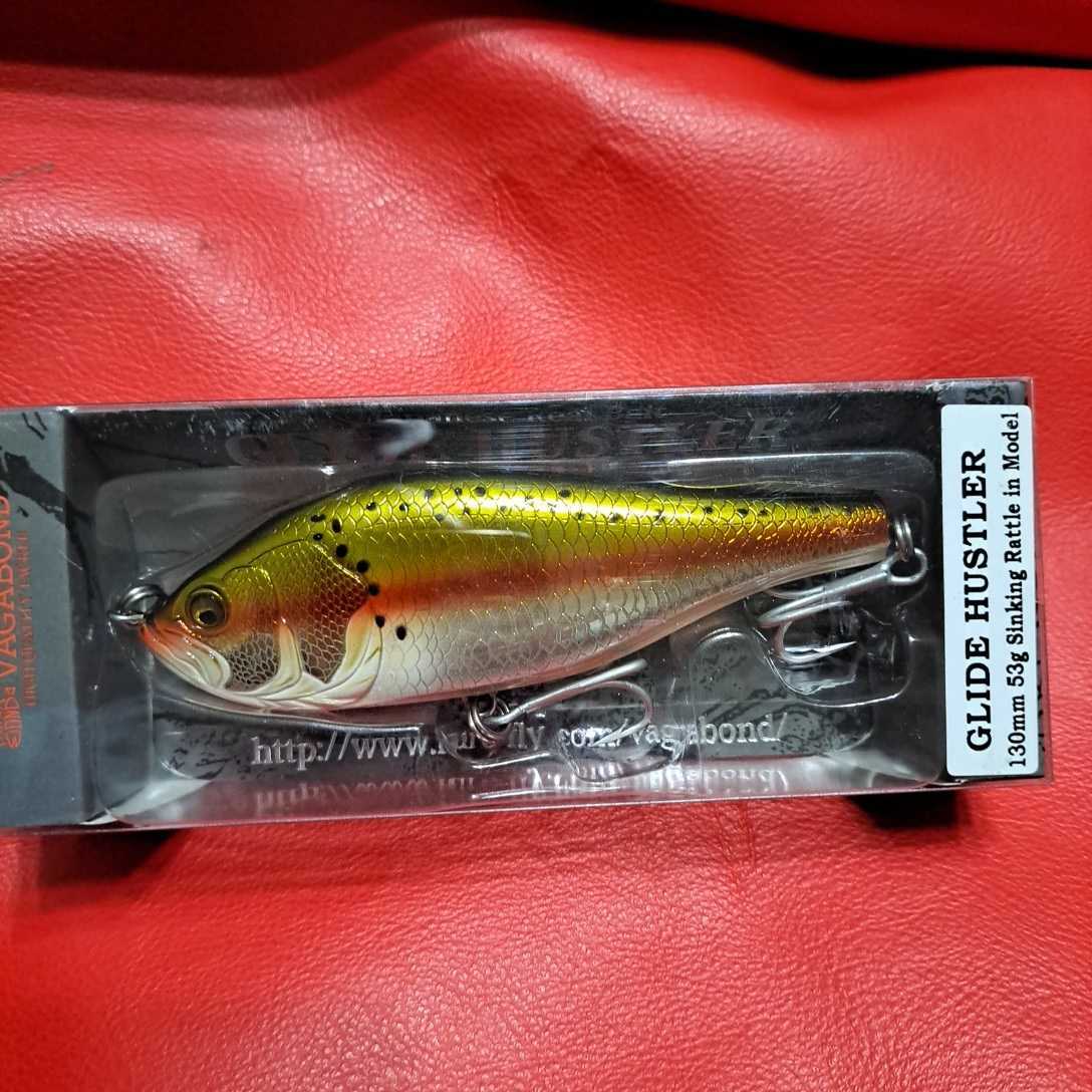未使用】ヴァガボンド グライドハスラー ラトルインモデル 130mm 53g