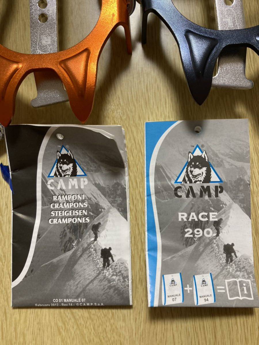 CAMP RACE290 カンプ レース290 TLTブーツ専用アイゼン CAMP