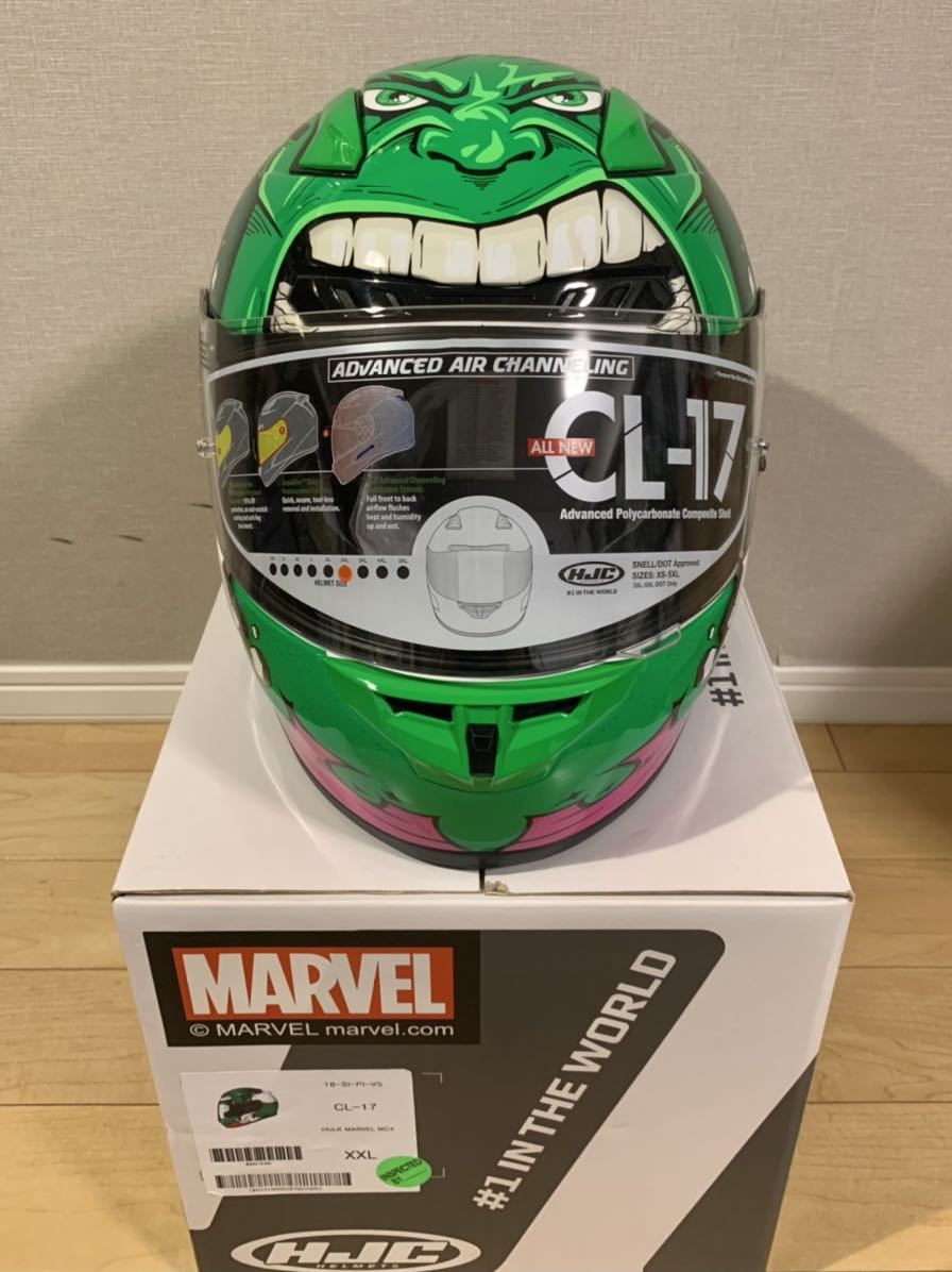未使用】○HJC エイチジェーシー フルフェイスヘルメット CL-17