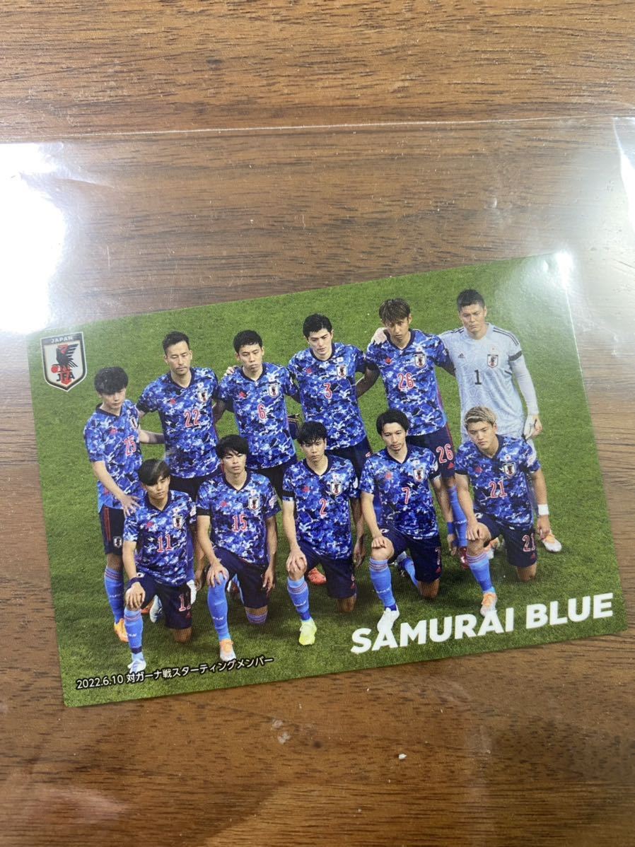 サムライブルー 三苫薫堂安律】即納] 日本代表 堂安律 直筆サイン 三苫