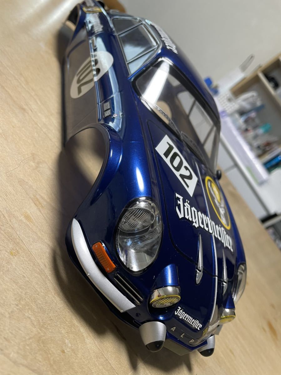 未使用】タミヤ 1/10 RC アルピーヌA110 イェーガーマイスター 1973