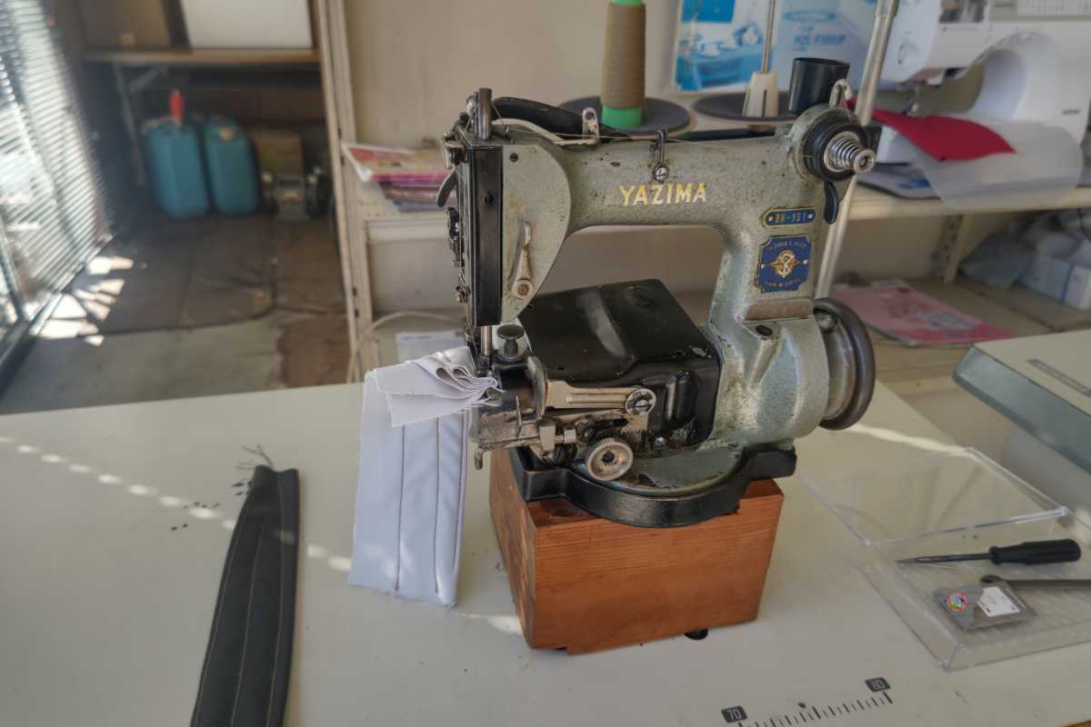 工業用ミシン YAZIMA DH-YS1 ブレードミシン サーボモーター100V