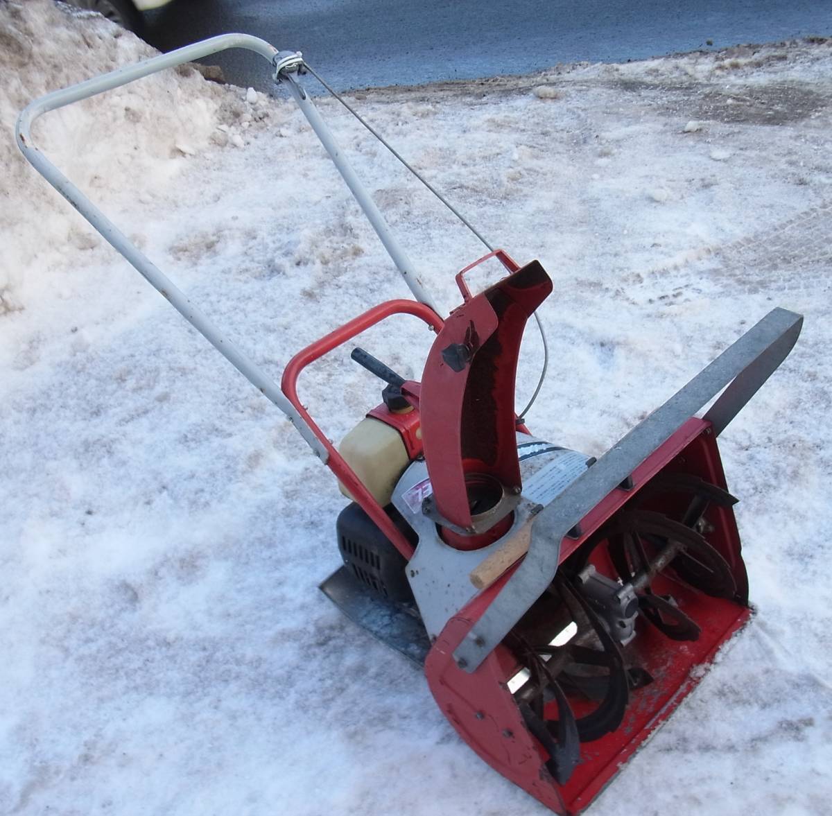 ◇Tanaka/ タナカ◇ 小型除雪機 Handyラッセル 2ストエンジン THR-450