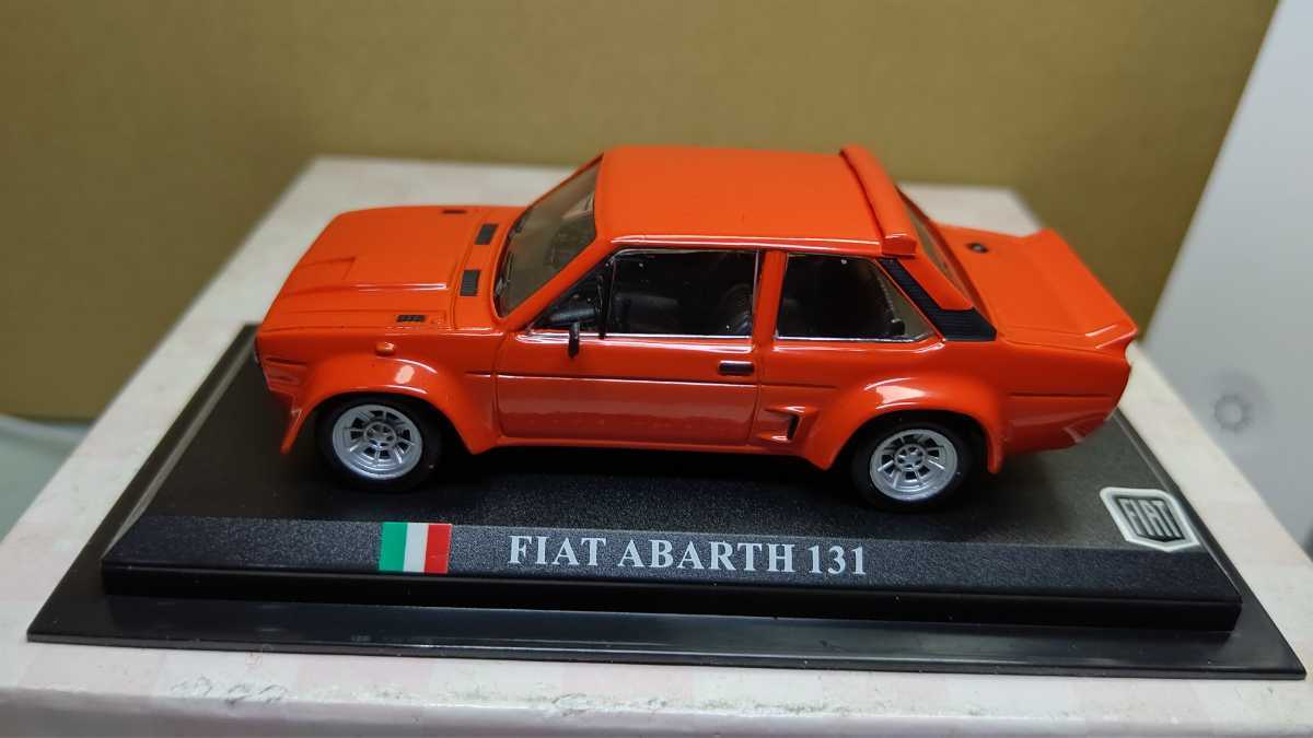 FIAT ABARTH 131 デル・プラドカーコレクション  1:43  レア FIAT ABARTH 131 デル・プラドカーコレクション 1:43 レア