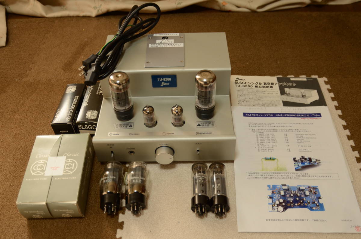 真空管アンプ エレキットTU-898 - アンプヴィンテージ 通販