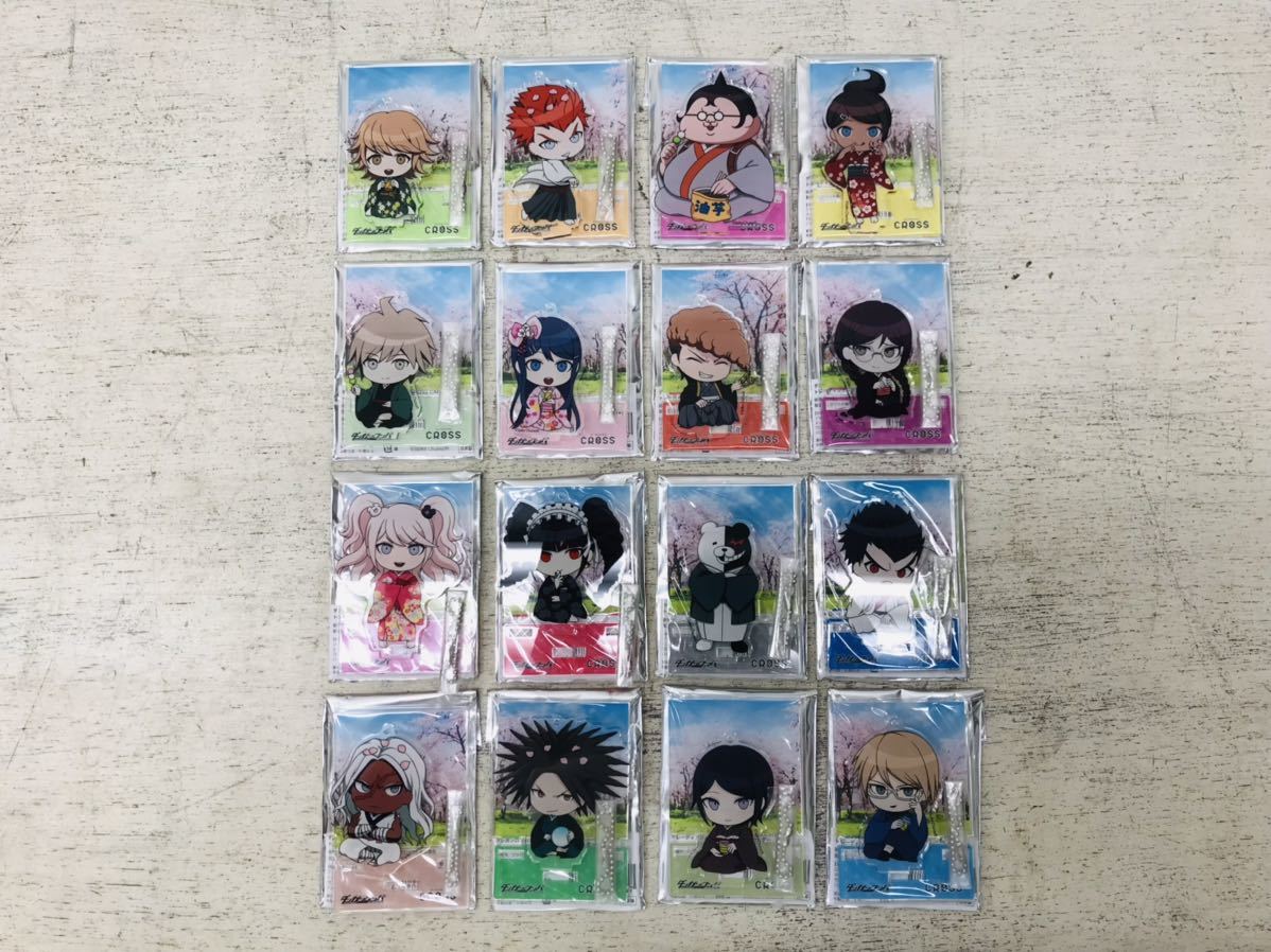 ダンガンロンパ2 秋葉原クロスカフェ アクリルジオラマキーホルダー