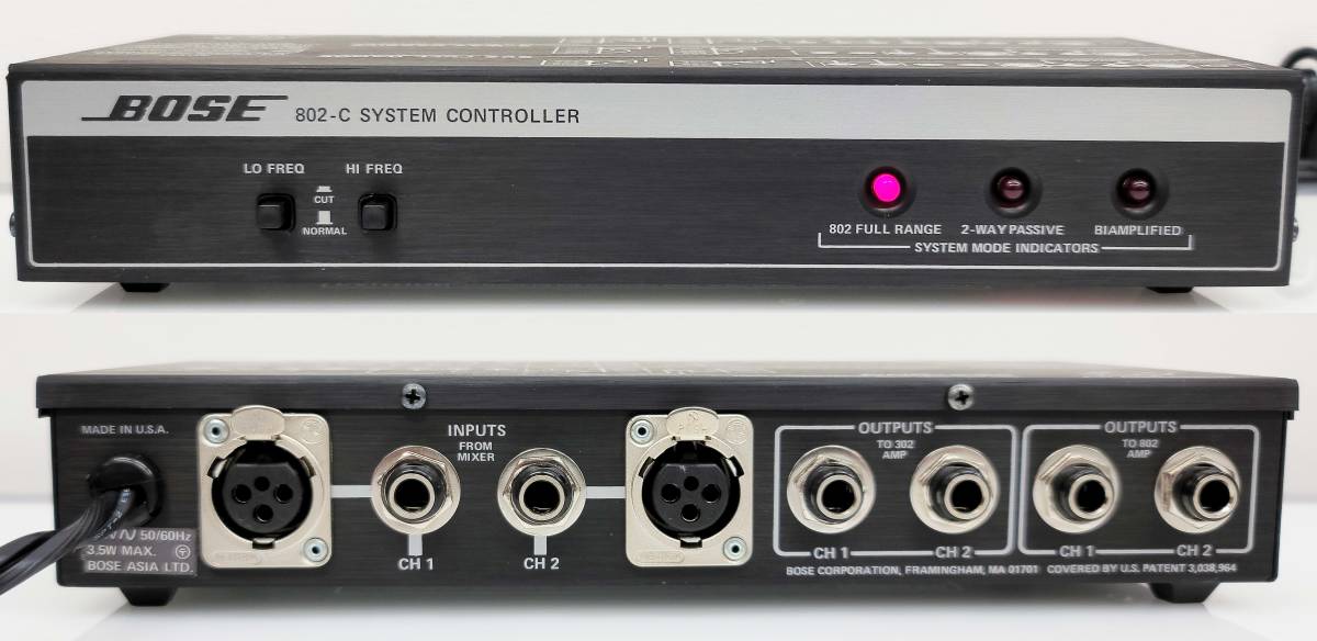 ボーズ BOSE システムコントローラー 502C Bose Panaray 502A+502C