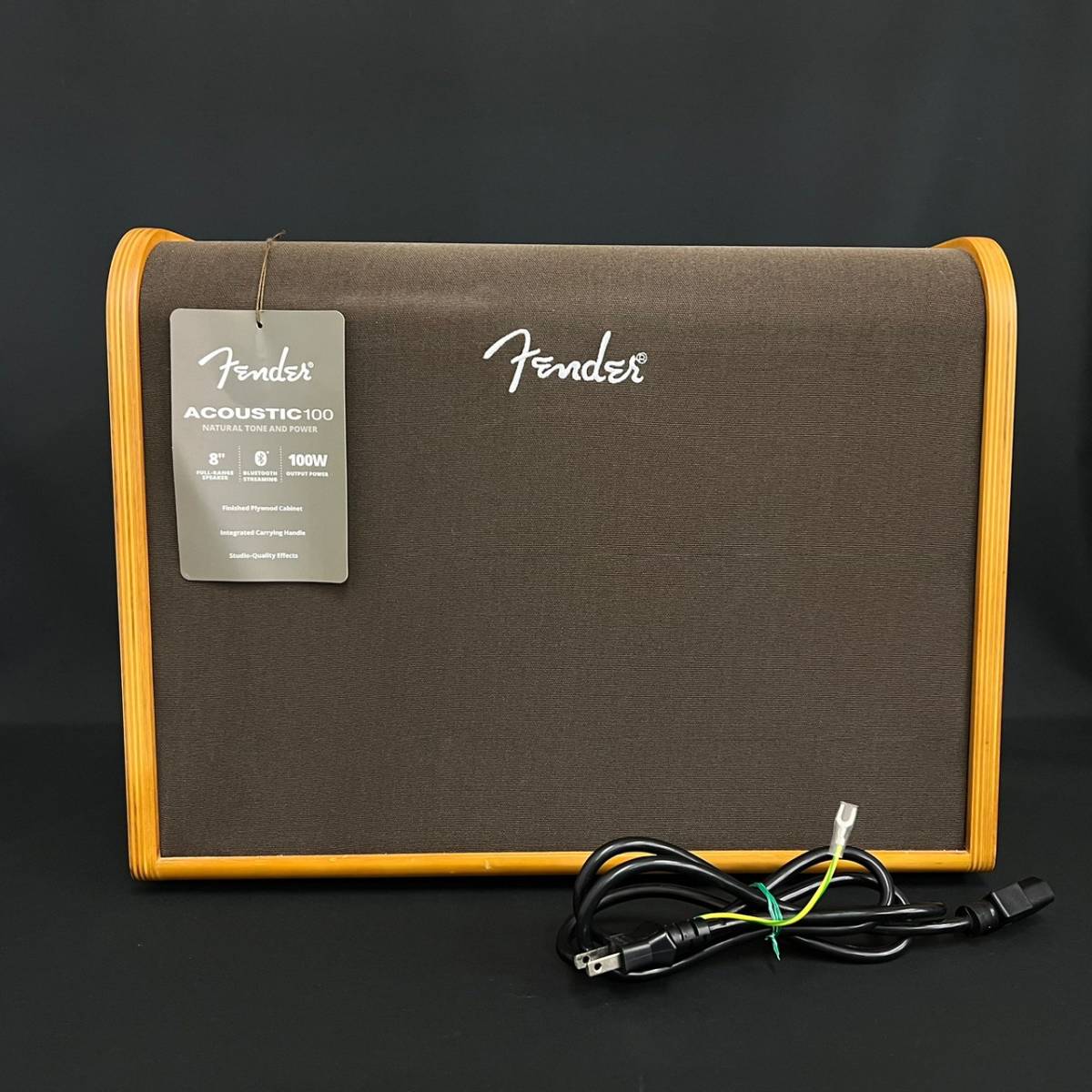 【やや傷や汚れあり】AAg008I 120 Fender フェンダー TYPE PR4475 Acoustic 100 アコースティックアンプ