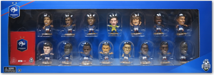 Mini Figurine Equipe De France Soccer Starz – Mbappé, Griezmann – Coupe Monde 2020