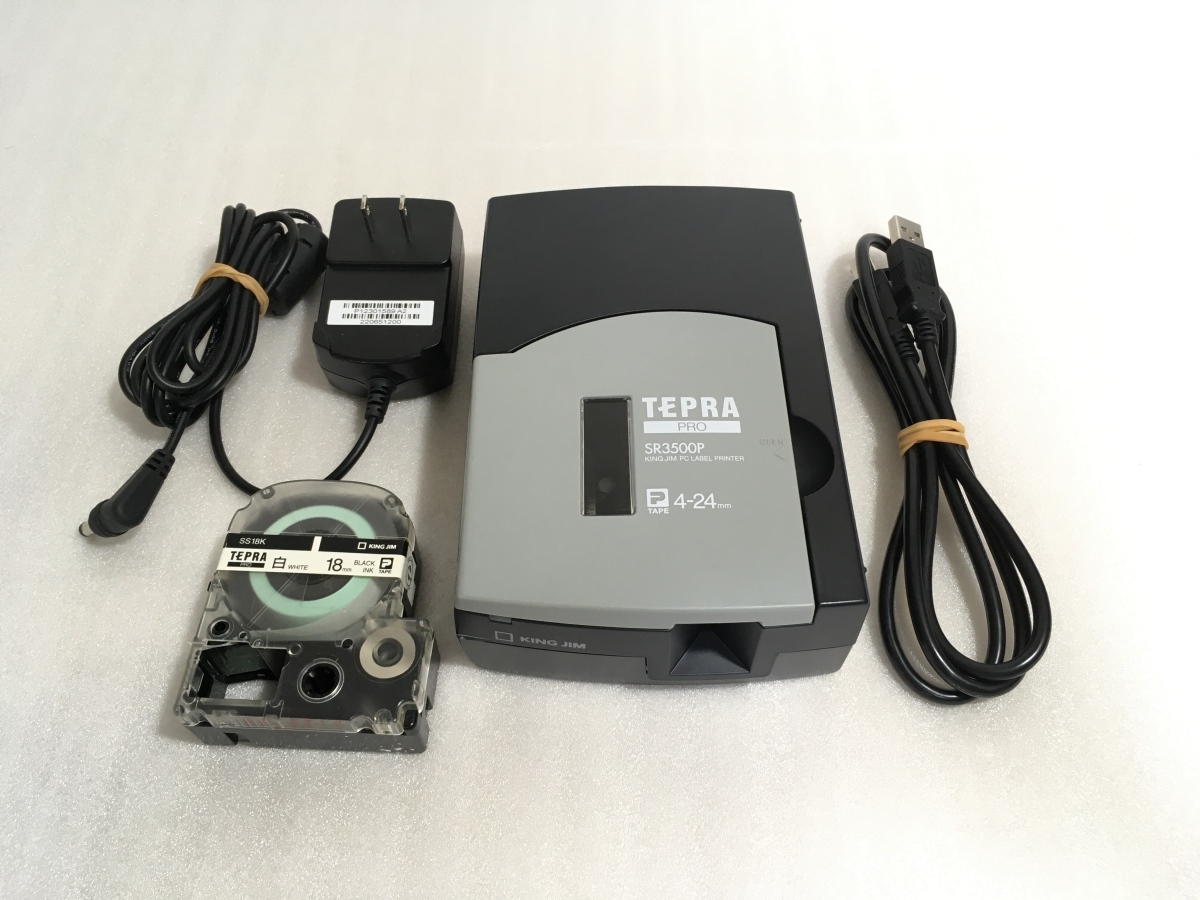 OA機器 KING JIM SR3500P Amazon | キングジム ラベルライター ラベルプリンター テプラ