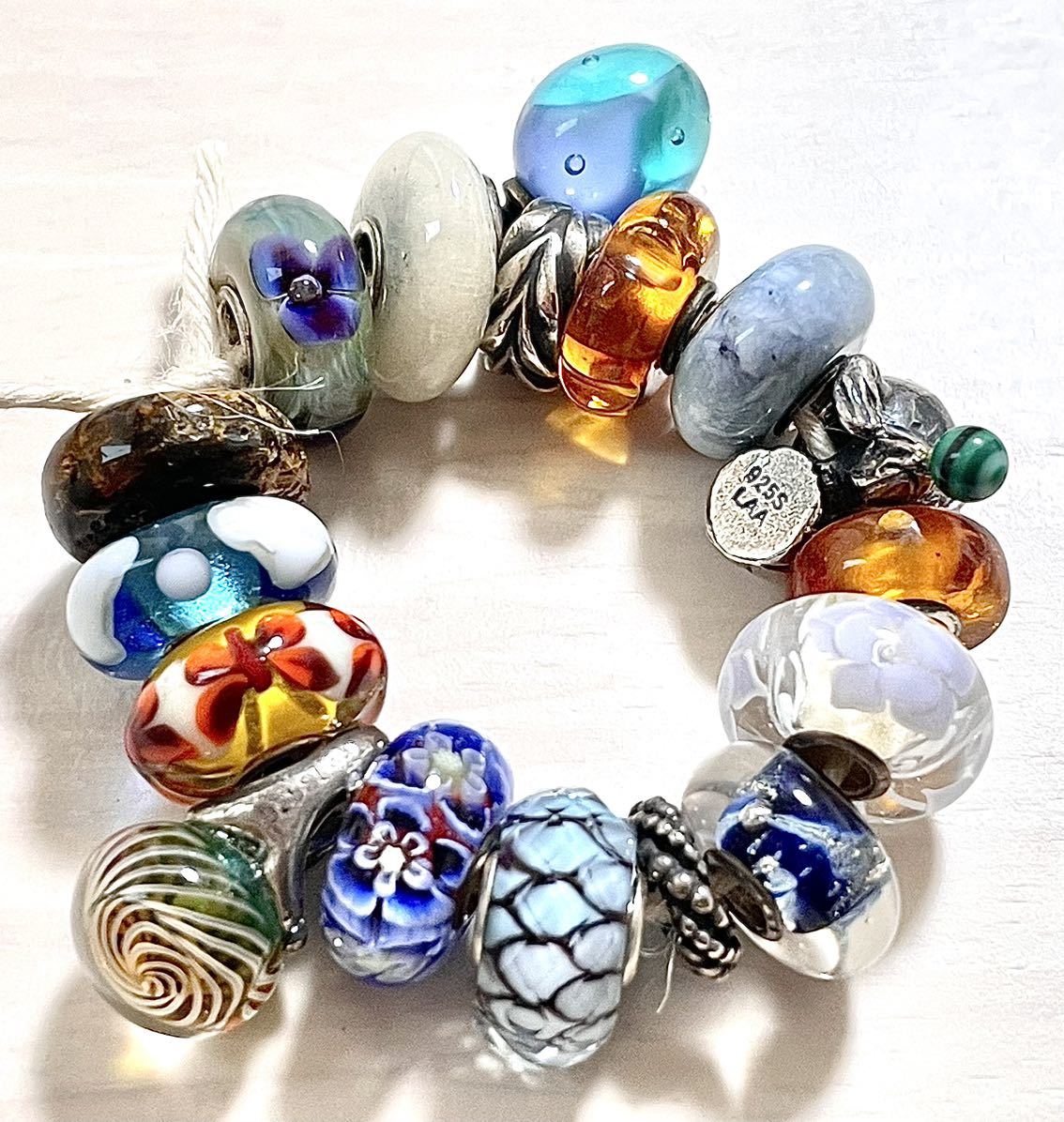 トロールビーズ ネックレス trollbeadsトロールビーズネックレス 7点