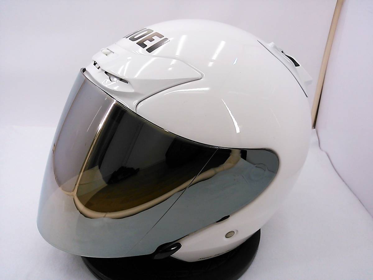 SHOEI ヘルメット J-FORCE2 Mサイズ ホワイト 簡単