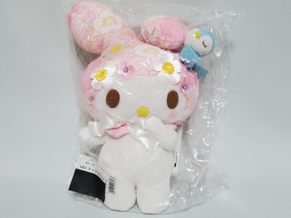 未使用に近い】2014 タグ付 レア サンリオ マイメロディ マイメロ 花と