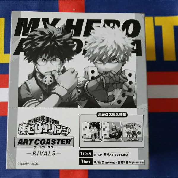 JCS限定 『僕のヒーローアカデミア』アートステッカーRIVALS全種＋特典