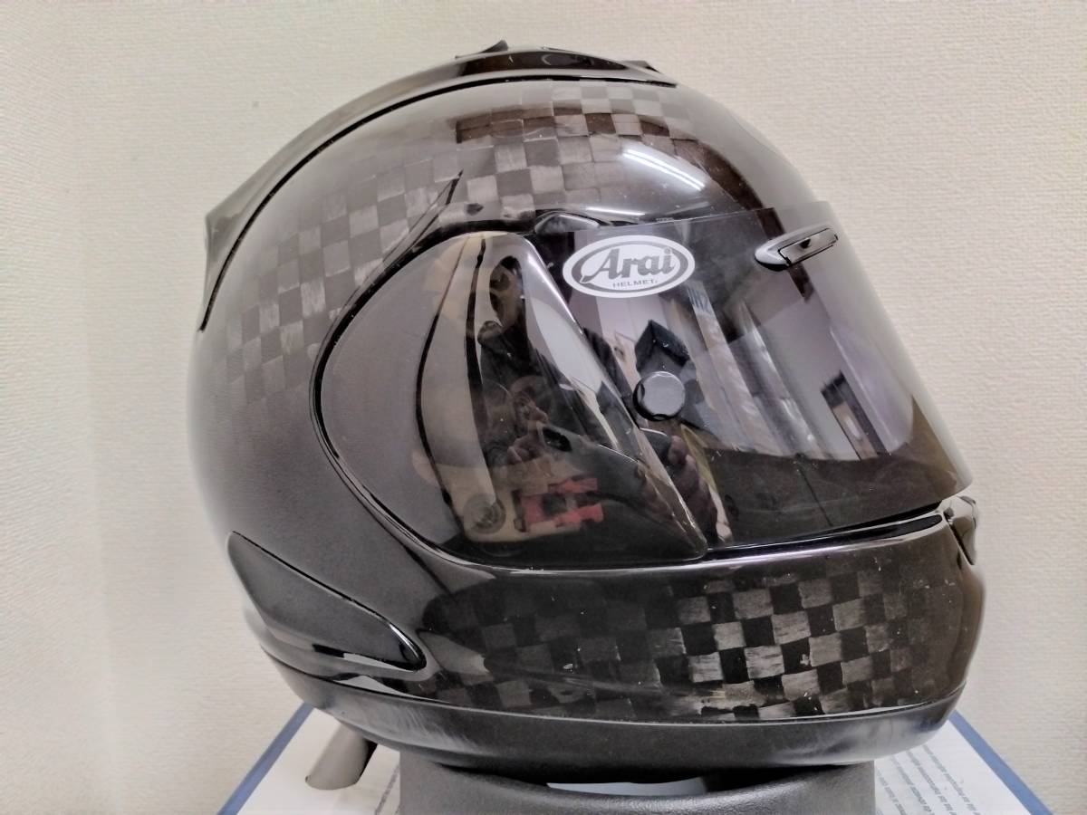 傷や汚れあり】アライ Arai RX7RC RX7 RC RX-7 カーボン フルフェイス