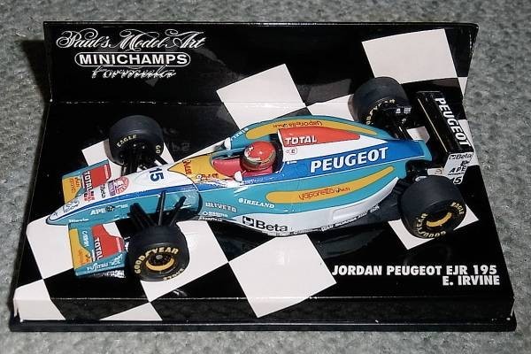 1/43 Tameo タメオ完成品 ジョーダン195 ＃15 E アーバインの落札情報