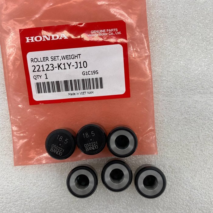 【未使用】ホンダ純正 ローラーセット ウエイト PCX125 (JK05) 22123-K1Y-J10 HONDAの落札情報詳細 ...