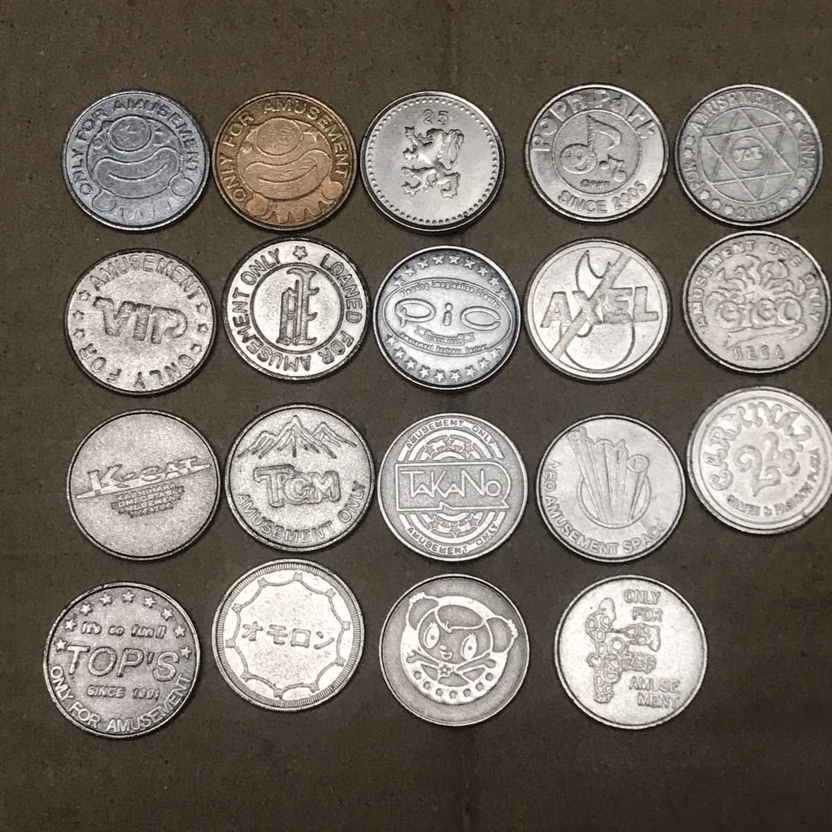 ゲームセンターゲームコーナーメダルコイン