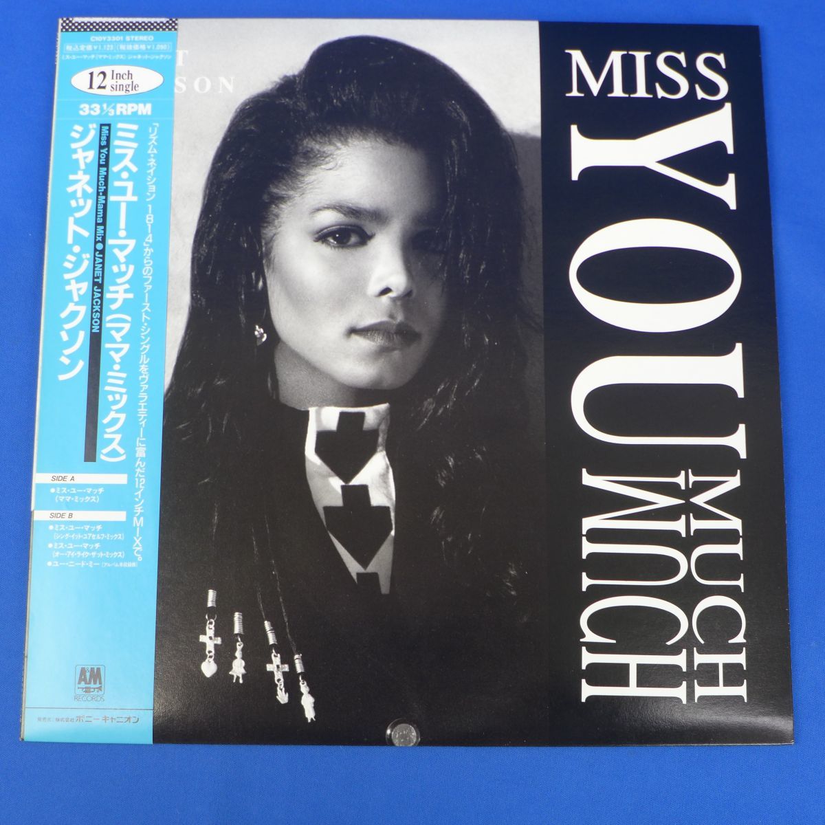 【目立った傷や汚れなし】佐軽S7431〇LP レコード ジャネット・ジャクソン Jackson / Miss You Much