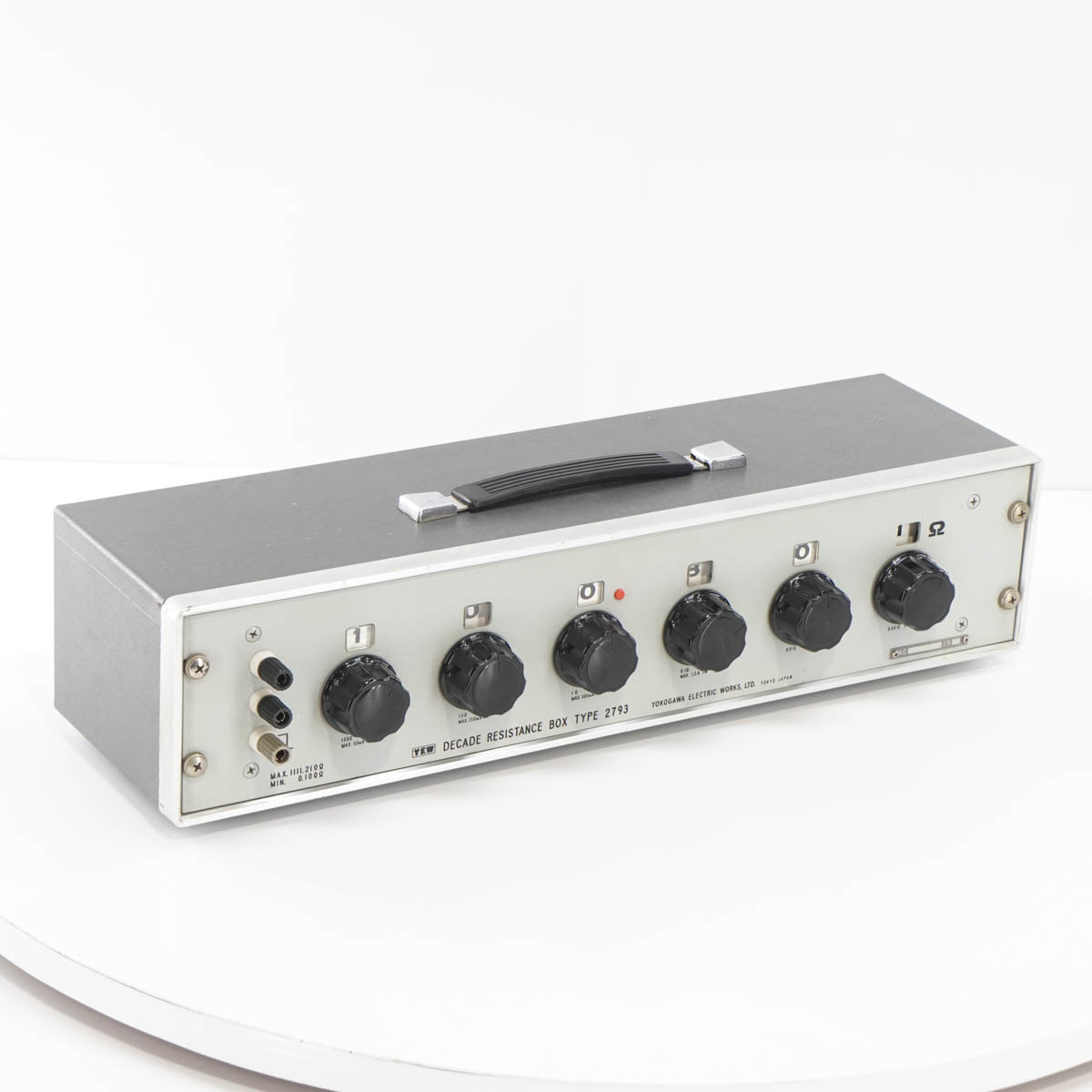 【傷や汚れあり】[DW] 2793 YOKOGAWA DECADE RESISTANCE BOX 横河 6ダイヤル可...[04626
