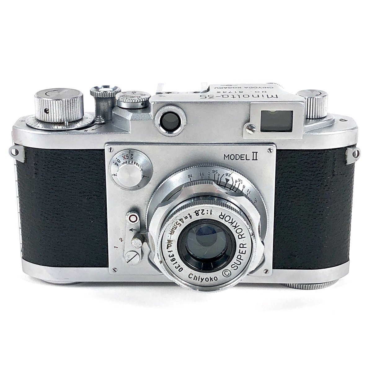 k1676 Minolta 35 Model II フィルムカメラ ジャンク品 Minolta 35